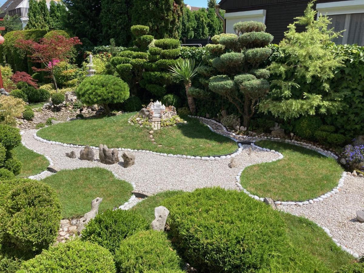 Nyaraló Japánkerttel - Apartment with Japanese Garden Balatonmáriafürdő Buitenkant foto